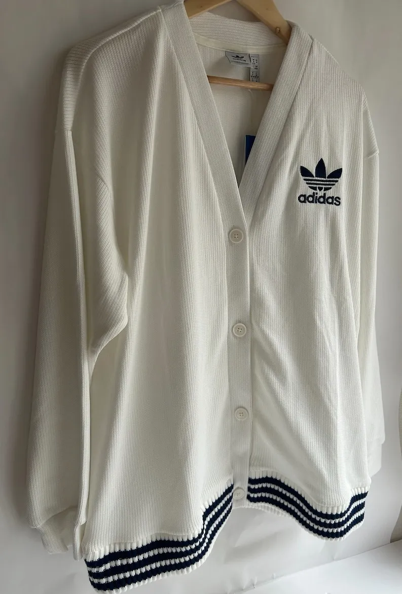 adidas  |Plain Logo Cardigans