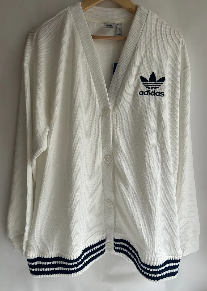 adidas  |Plain Logo Cardigans