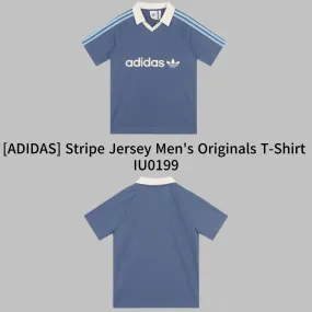 adidas  |Stripes Logo T-Shirts