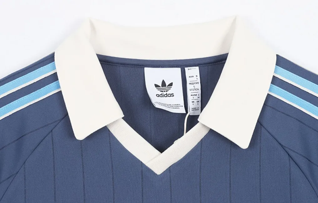 adidas  |Stripes Logo T-Shirts