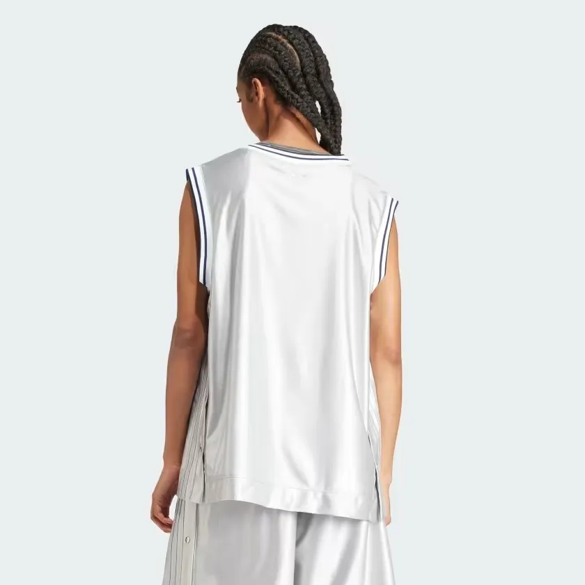 adidas  |V-Neck Metallic Tanks & Camisoles