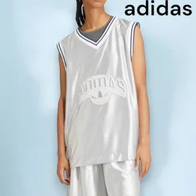 adidas  |V-Neck Metallic Tanks & Camisoles