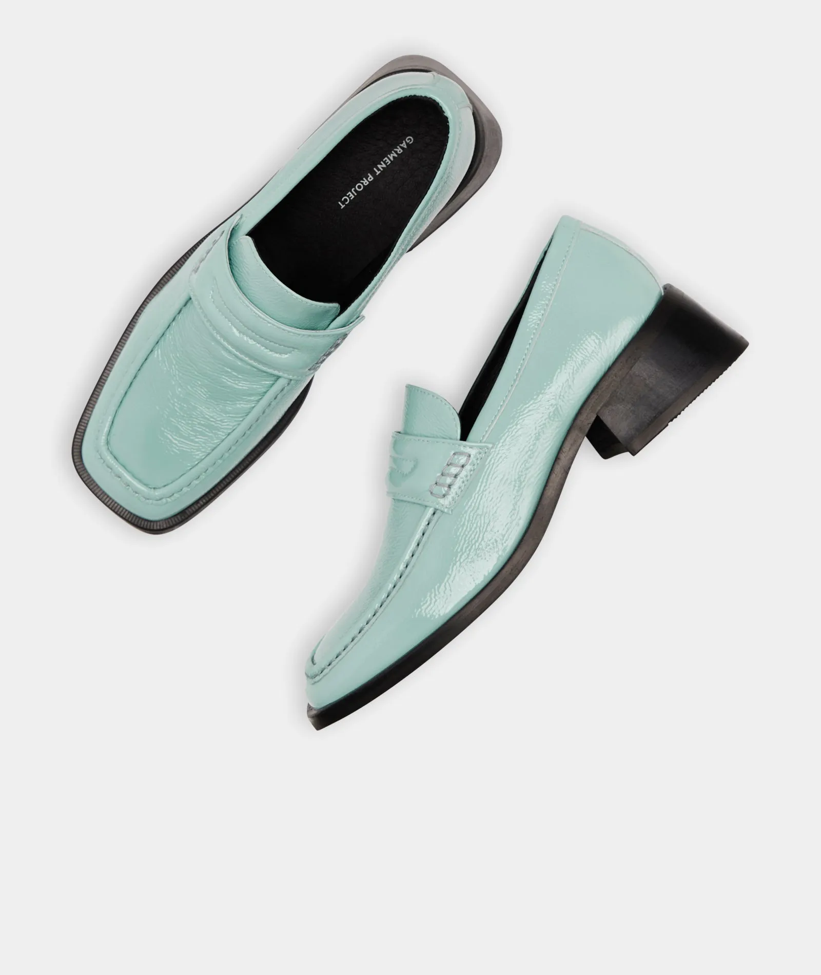 Ally Loafer - Ice Blue Nappalak Leather