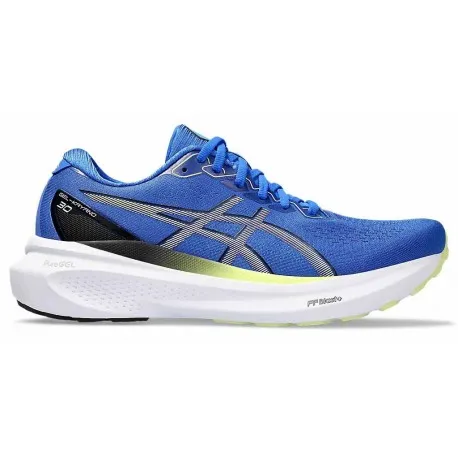 ASICS GEL KAYANO 30 ILLUSION BLUE/GLOW YELLOW FOR MEN'S