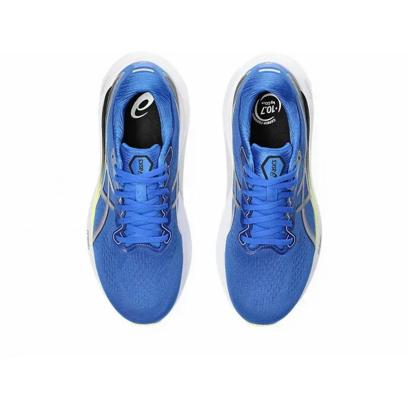 ASICS GEL KAYANO 30 ILLUSION BLUE/GLOW YELLOW FOR MEN'S