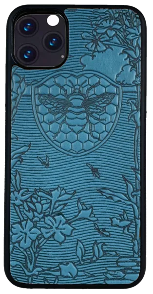 Bee Garden Leather iPhone Case