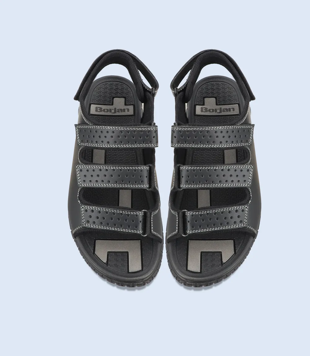 BM5523-BLACK-Men Sandal