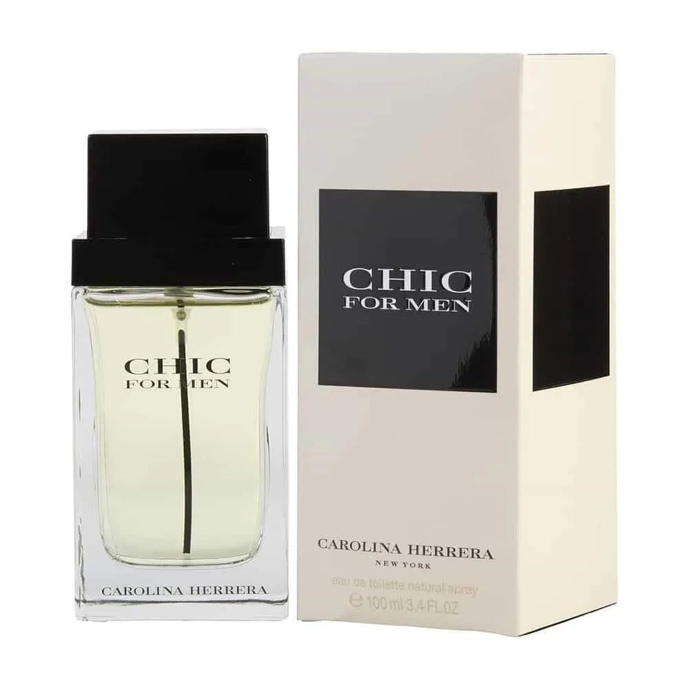 Carolina Herrera Chic for Men EDT 3.4 oz 100 ml