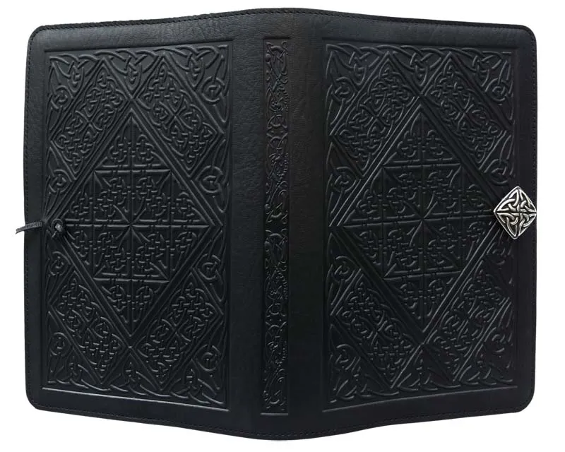 Celtic Diamond Leather Journal