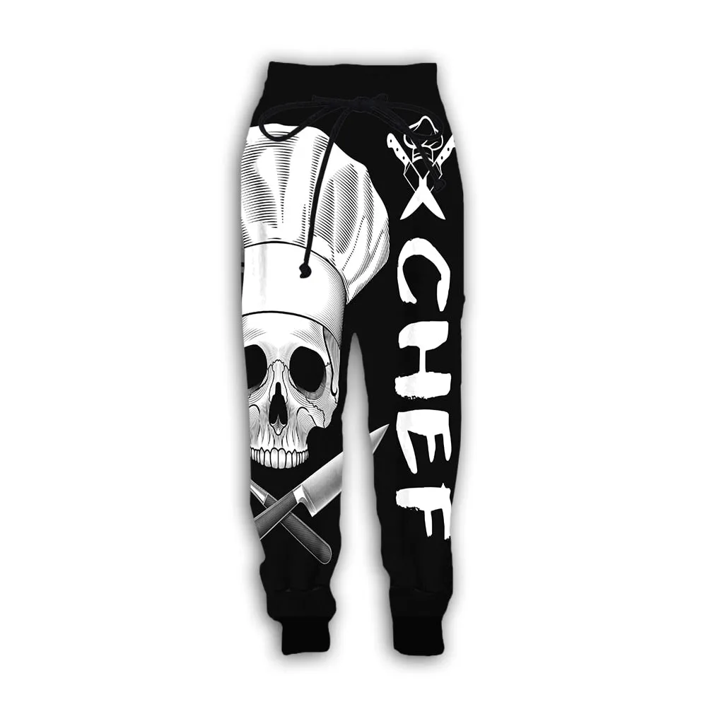 Chef  3D Print Men/Women Sweatpants - Uniform