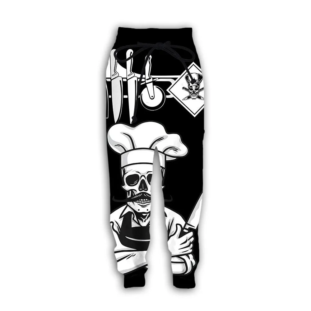 Chef  3D Print Men/Women Sweatpants - Uniform