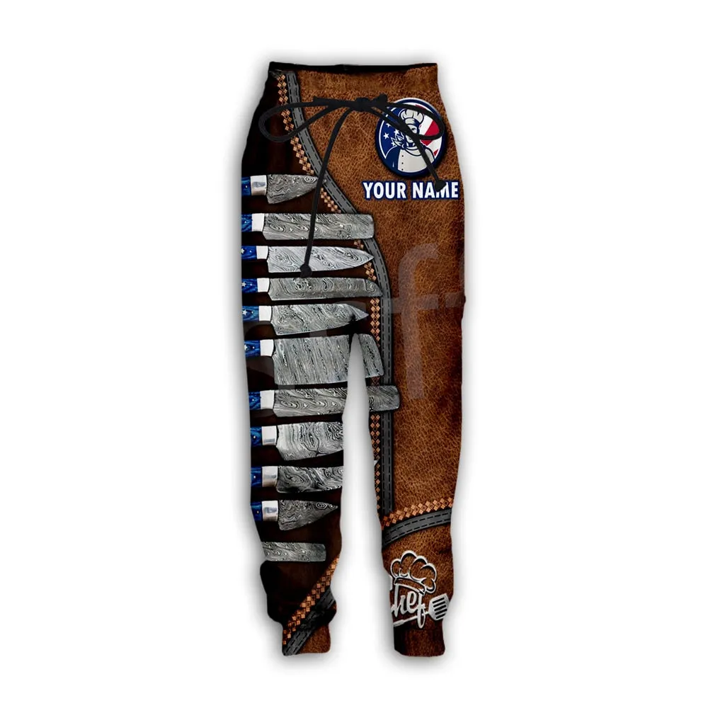 Chef  3D Print Men/Women Sweatpants - Uniform