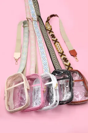 Clear Stadium Crossbody Bag