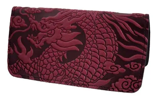 Cloud Dragon Leather Smart Phone Wallet