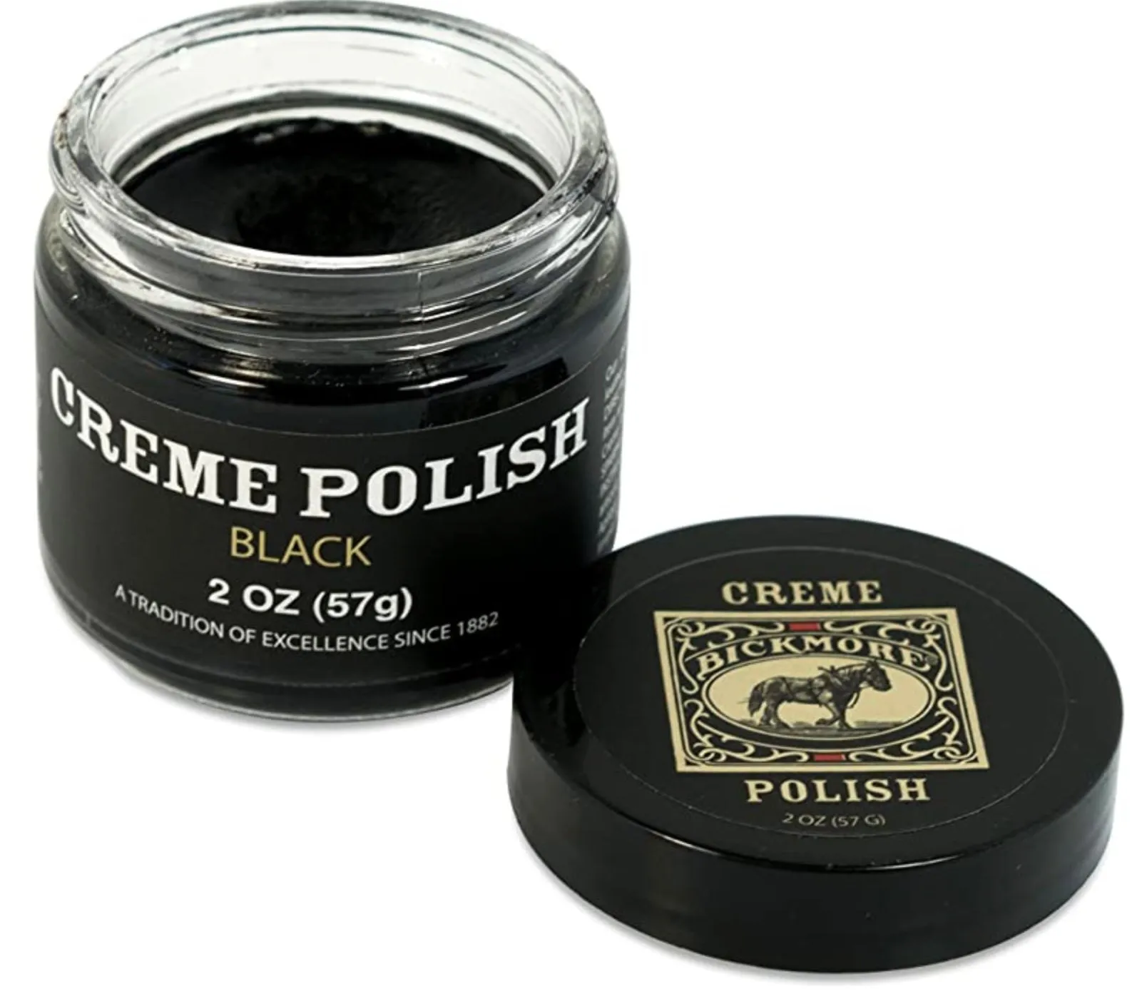 Copy of Bickmore Crème Polish Black 2 oz