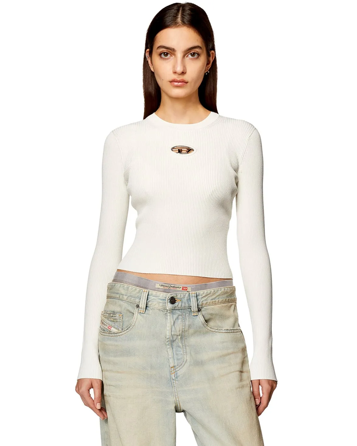 Diesel M-Valary Top White