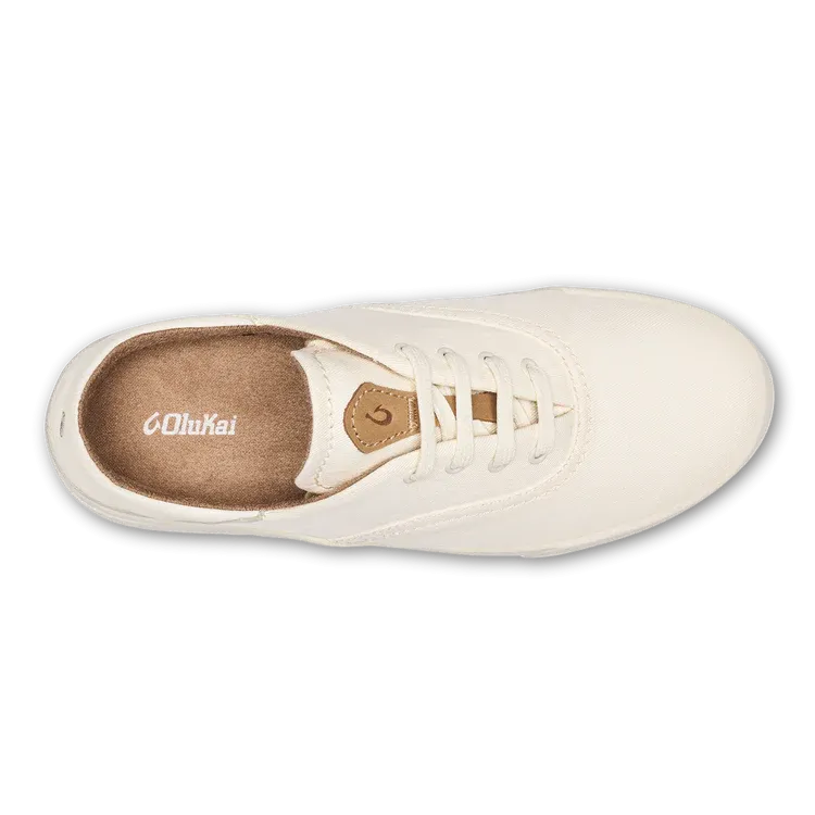  Kohu Women's Canvas Sneaker in White  