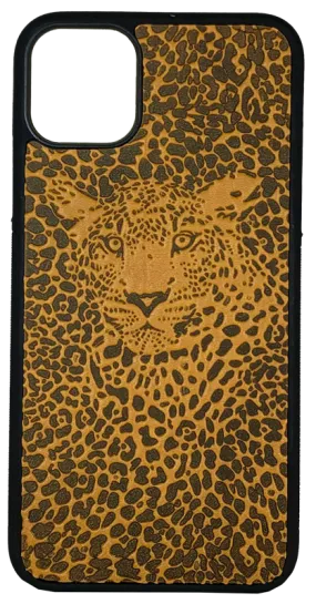 Leopard Leather iPhone Case