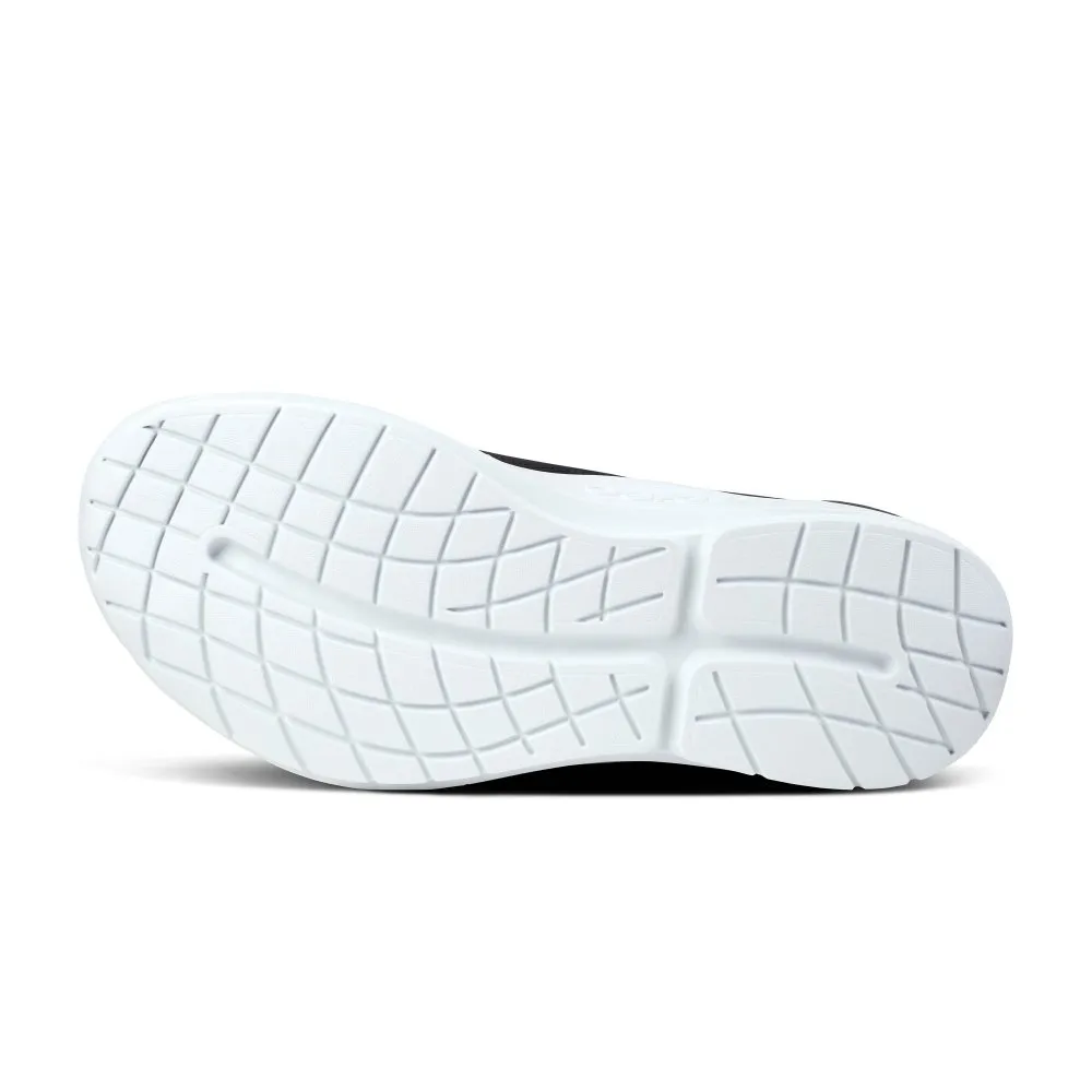 Oofos Men's OOmg Sport Low Shoe - White & Black