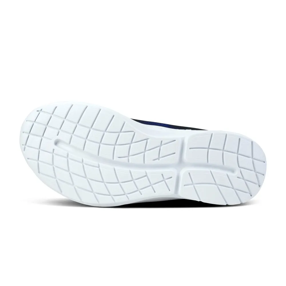 Oofos Men's OOmg Sport Low Shoe - White & Navy