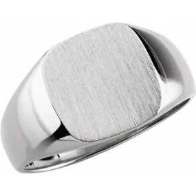 Precious Metal (No Stones) Fashion Rings - Men'