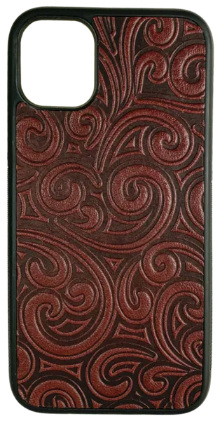 Rococo Leather iPhone Case