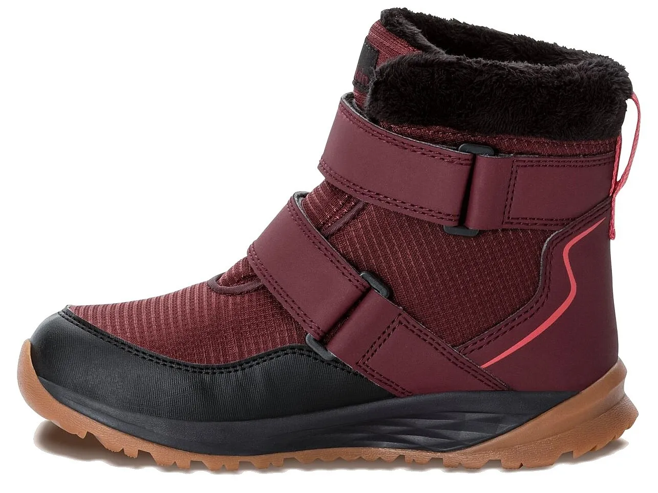 shoes Jack Wolfskin Polar Wolf Texapore Mid VC - Boysenberry - girl´s