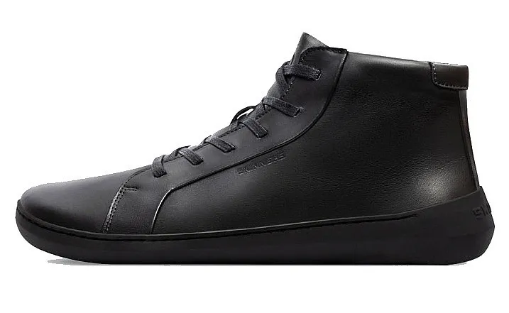 shoes Skinners Moonwalker High Top - Leather Black/Black