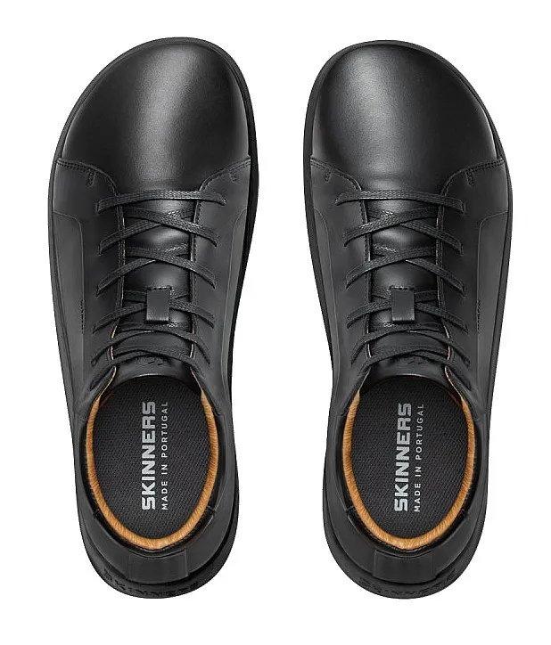 shoes Skinners Moonwalker High Top - Leather Black/Black