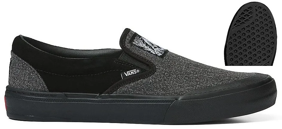 shoes Vans BMX Slip-On - Fast And Loose Black - men´s