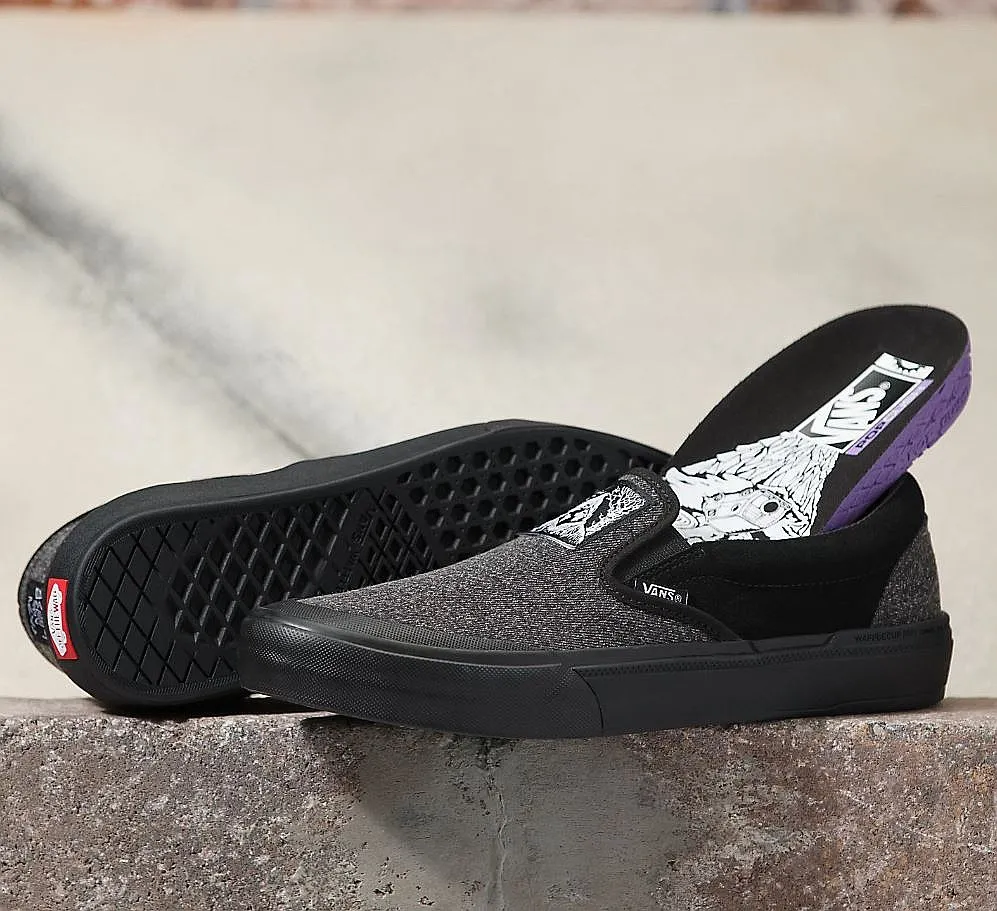 shoes Vans BMX Slip-On - Fast And Loose Black - men´s