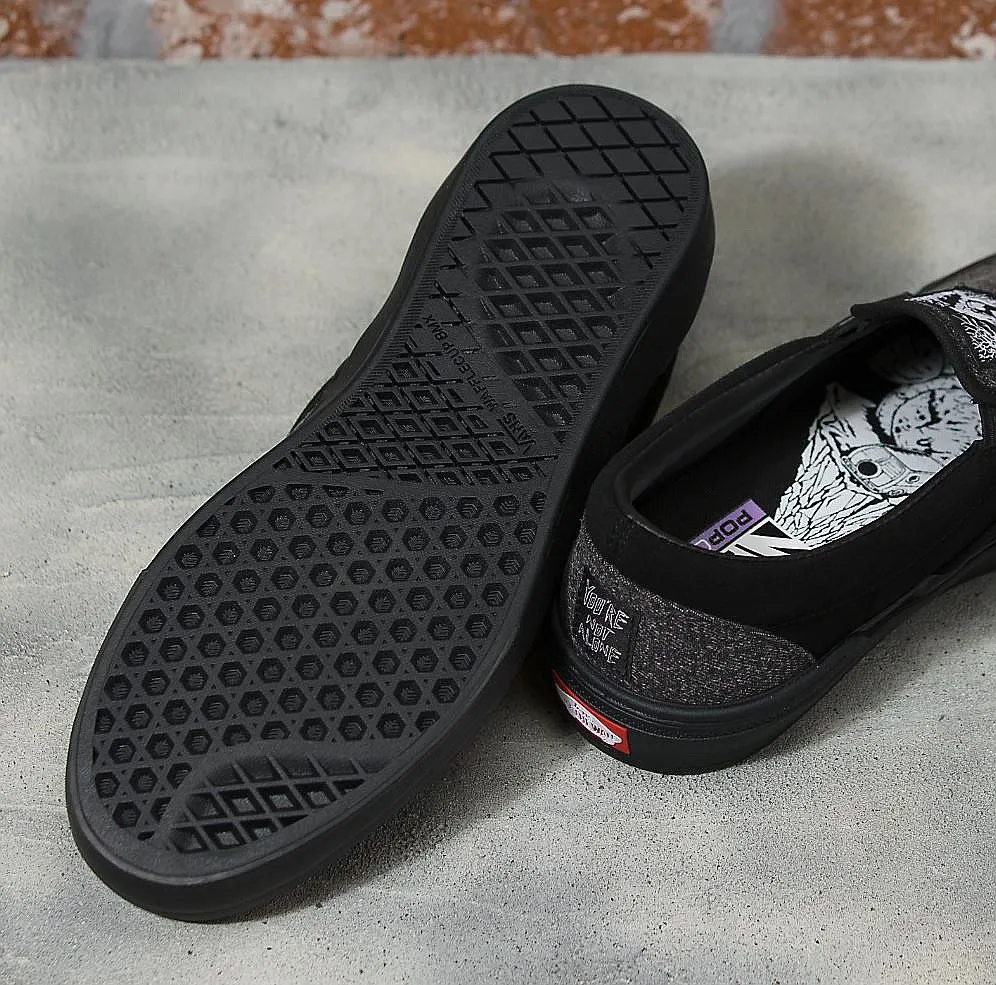 shoes Vans BMX Slip-On - Fast And Loose Black - men´s