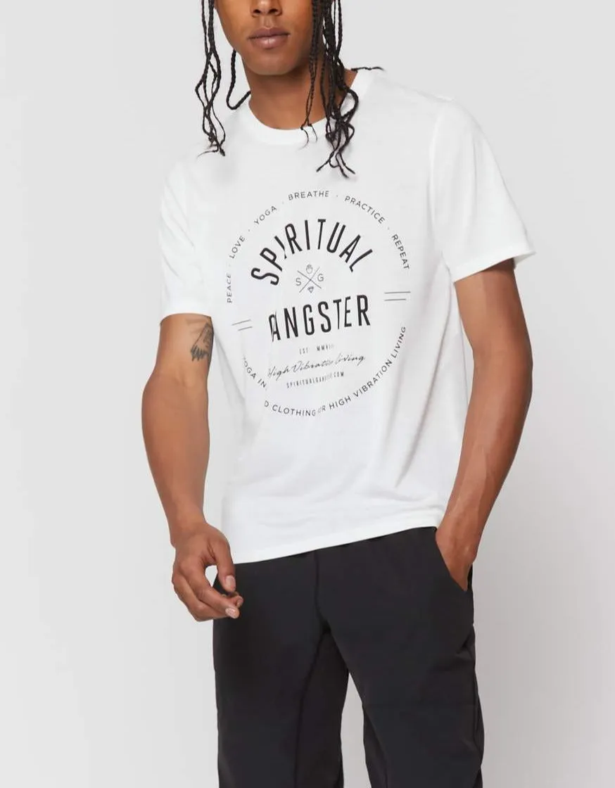 Spiritual Gangster Men's Short  Sleeve Crew Tee