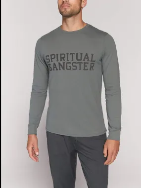 Spiritual Gangster Men's Varsity L/S Tee