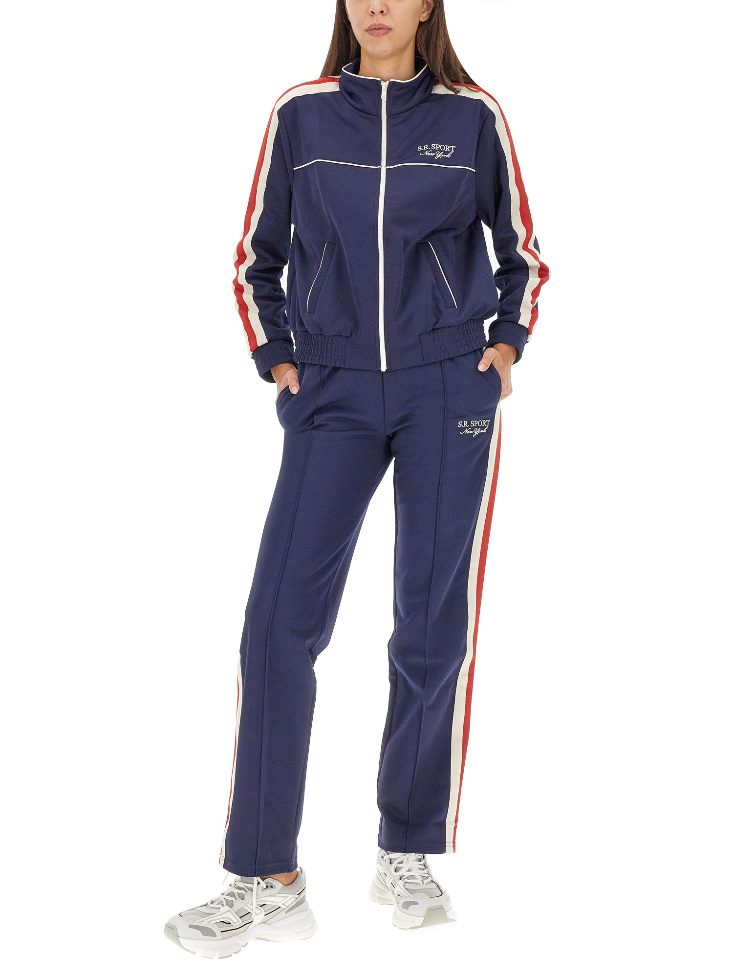 SPORTY&RICH    SR SPORT PANTS IN TECHNICAL FABRIC