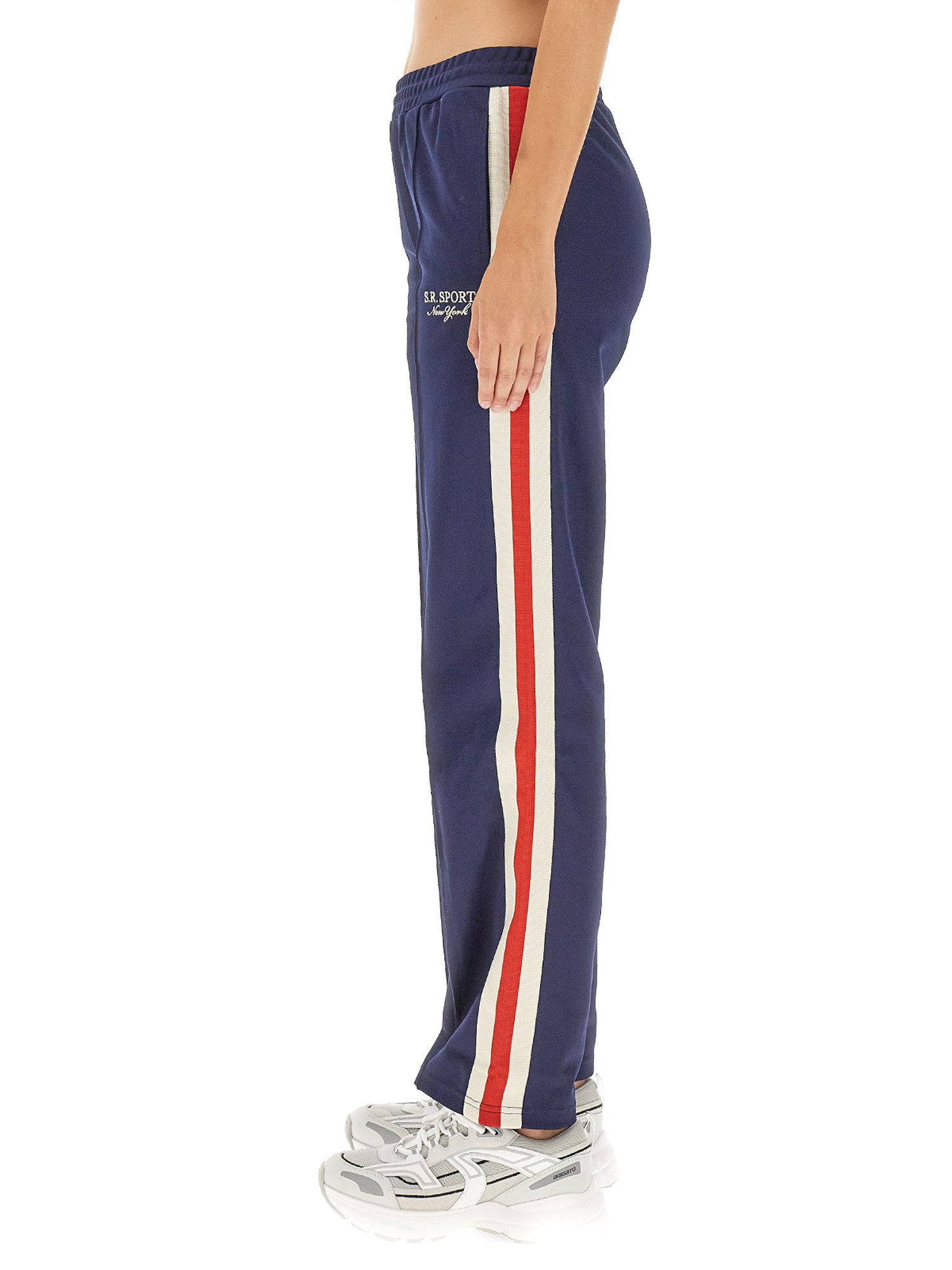 SPORTY&RICH    SR SPORT PANTS IN TECHNICAL FABRIC