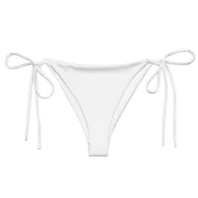 STRING BIKINI BOTTOM ECO - WHITE