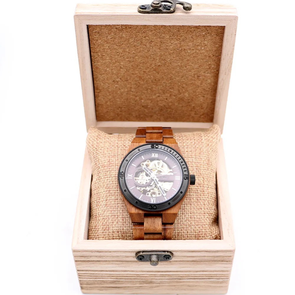 Sunrise Koa Watch - Hawaiian Koa Wood and Steel Watch