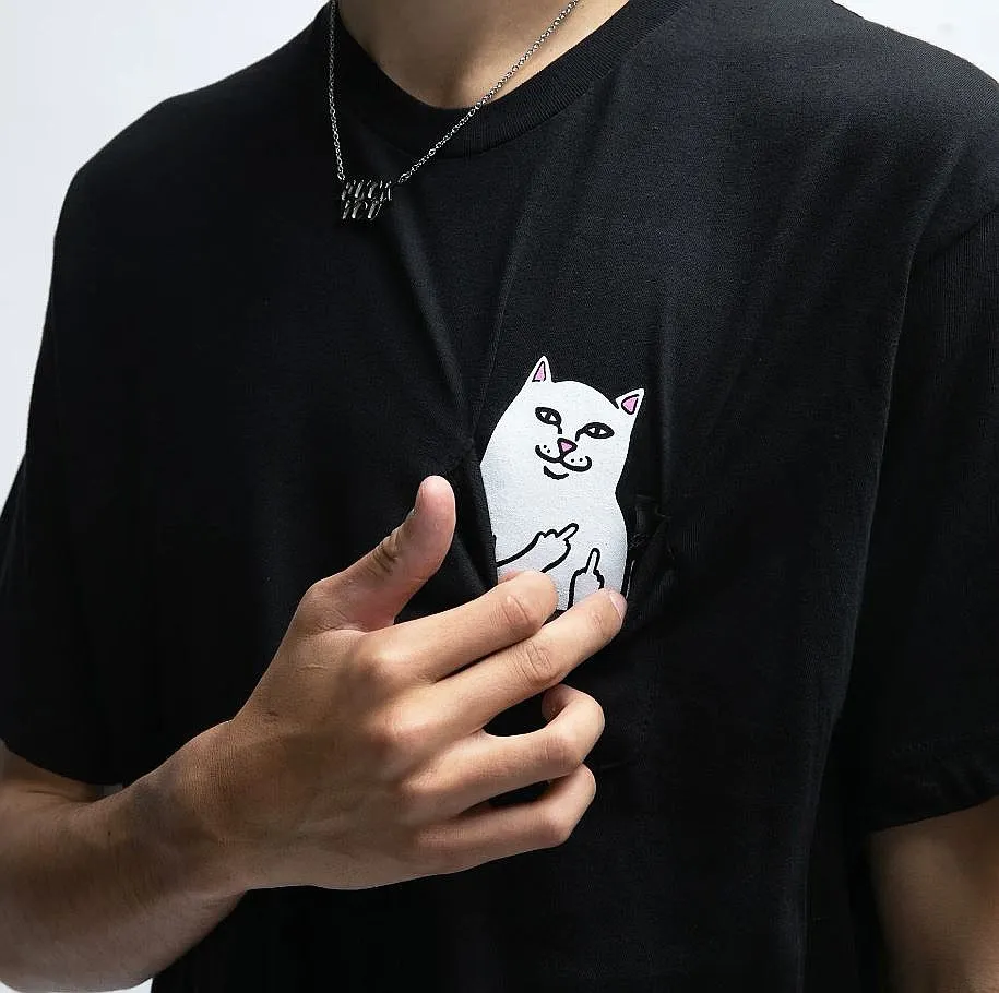 T-Shirt Puma Puma x Ripndip Pocket - Puma Black - men´s