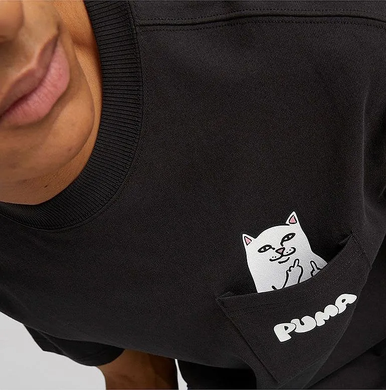 T-Shirt Puma Puma x Ripndip Pocket - Puma Black - men´s