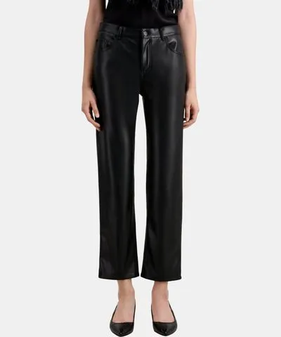 The Kooples Leather Effect Trousers