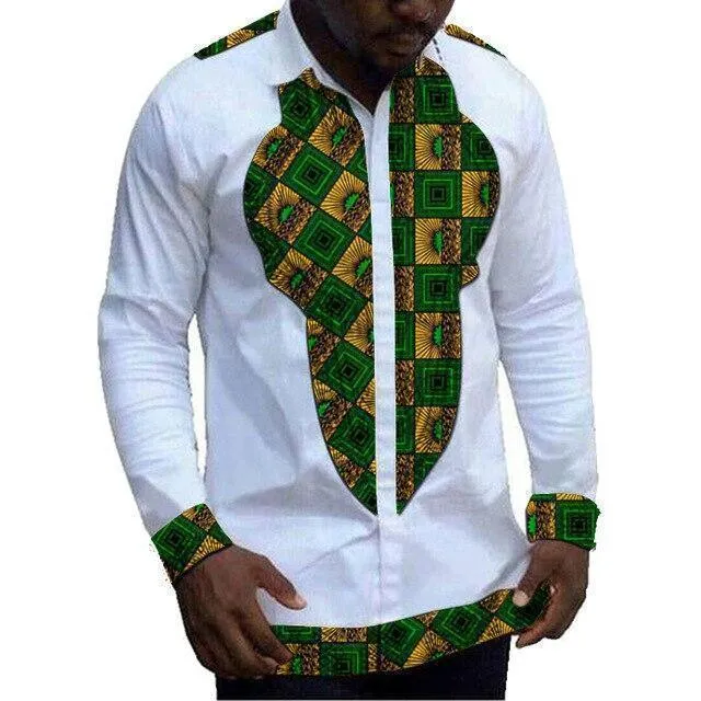 Tribe Vibes African Men Dashiki Top