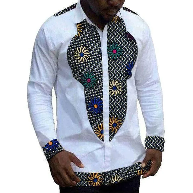 Tribe Vibes African Men Dashiki Top