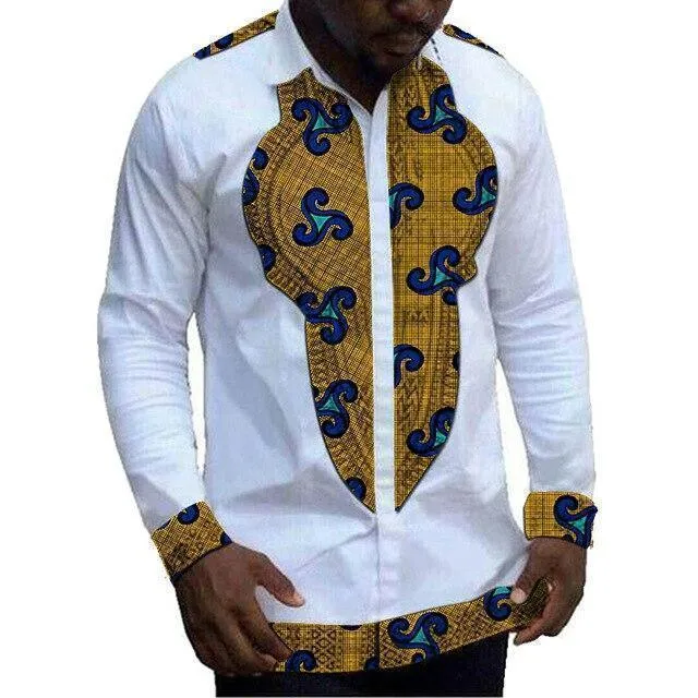 Tribe Vibes African Men Dashiki Top