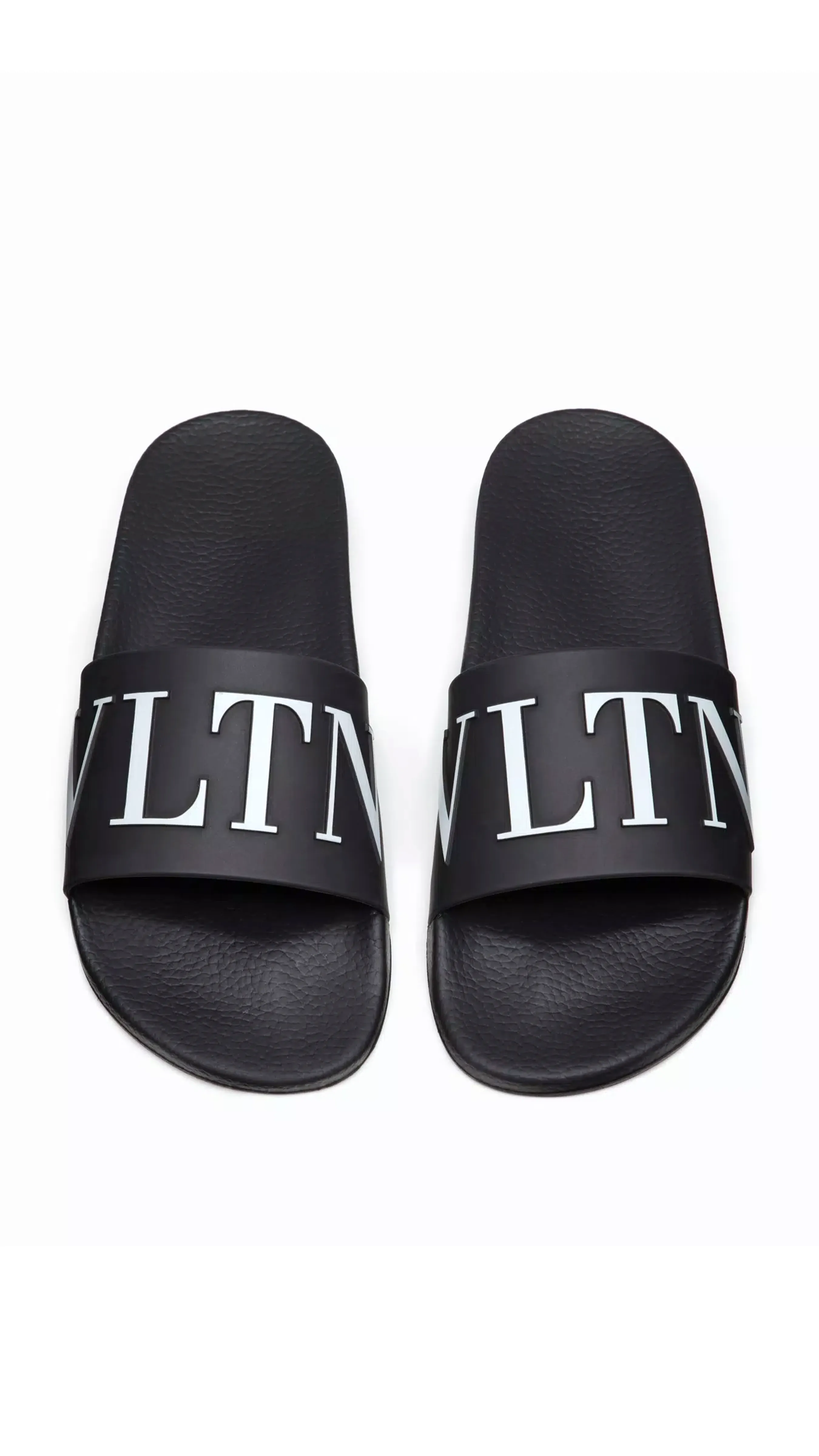 VLTN Rubber Sliders - Black