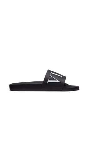 VLTN Rubber Sliders - Black