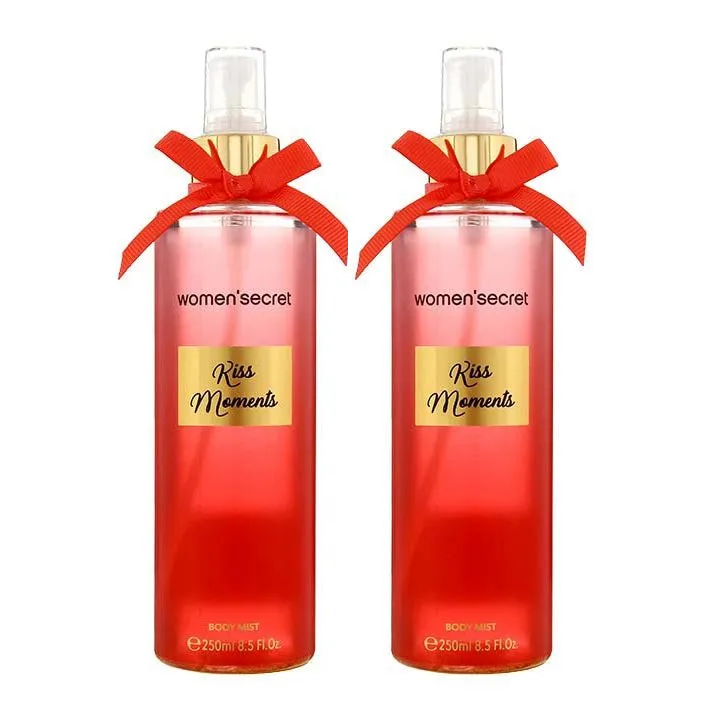 Women's Secret Kiss Moments Body Mist 8.5 oz 250 ml 2-PACK