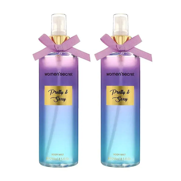 Women's Secret Pretty & Sexy Body Mist 8.5 oz 250 ml 2-PACK